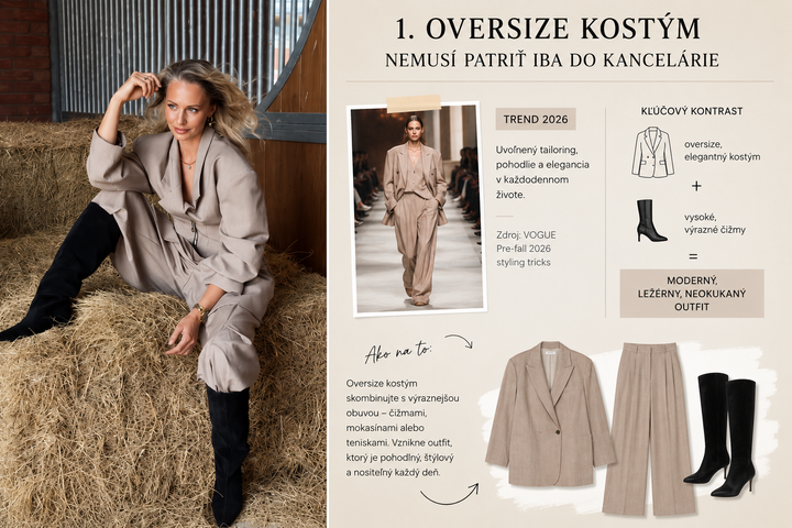 Mária Čírová - oversize kostým